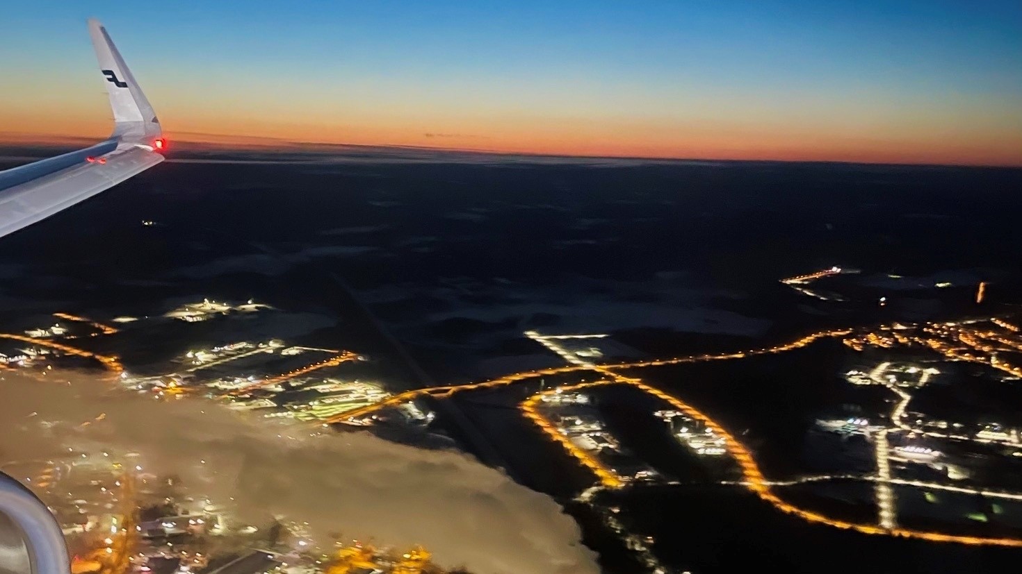Rovaniemi view from the airplane - Kaat Vandeweyer