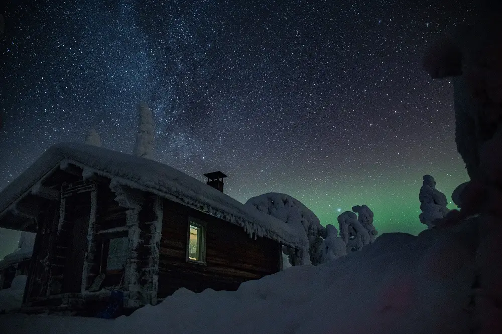 Polar Nights Started in Lapland: Next Sunrise Next Year