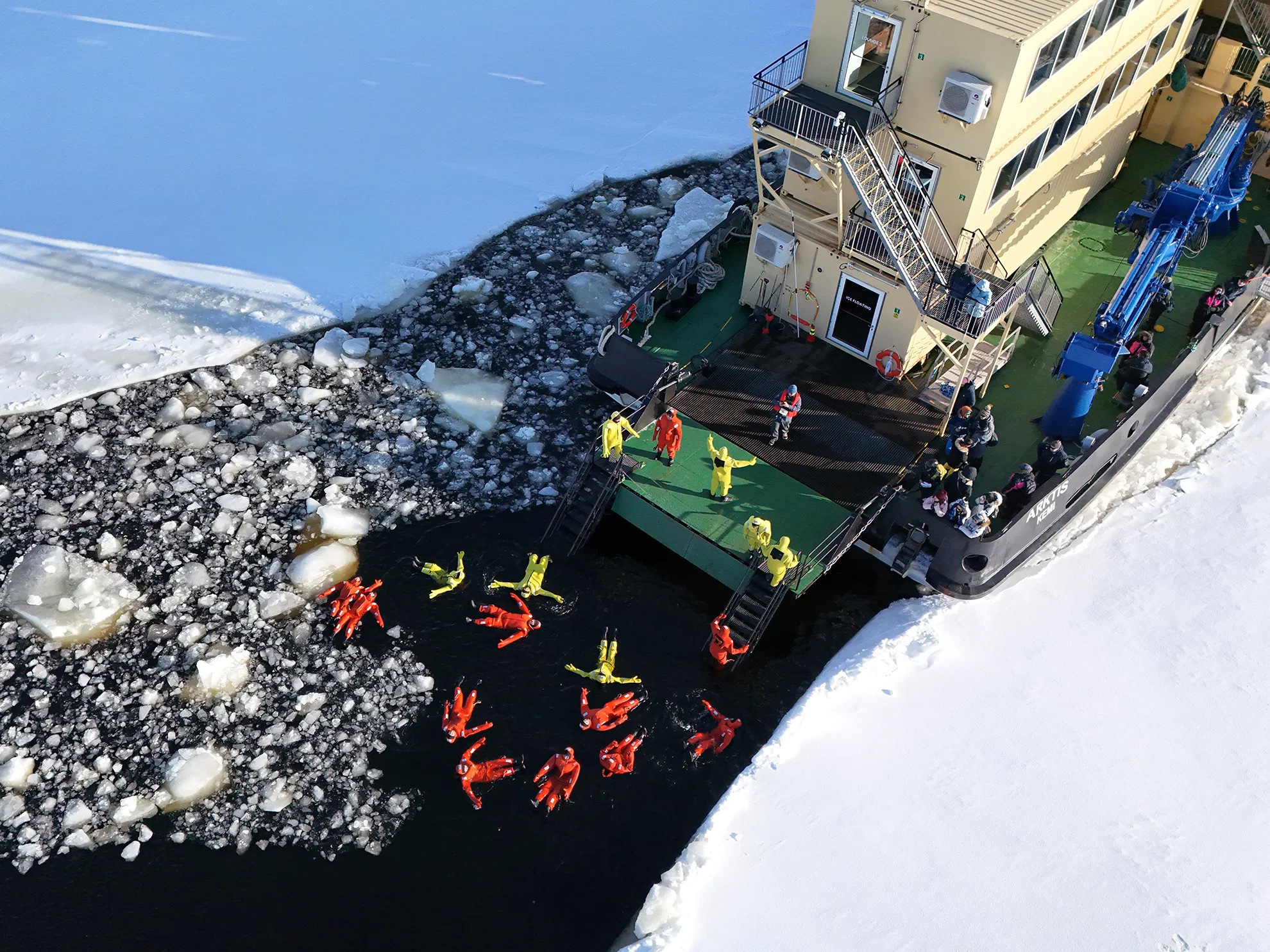 From Rovaniemi: Icebreaker Arktis Cruise with Ice Floating
