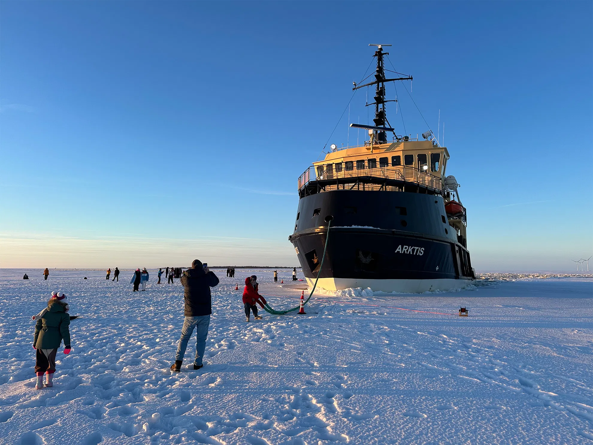 From Kemi: Icebreaker Sampo Cruise and Ice Floating