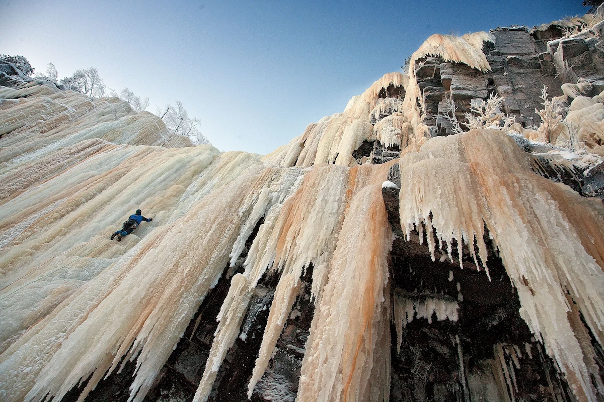 Ice Climbing Day in Korouoma Canyon – from Pyhä-Luosto