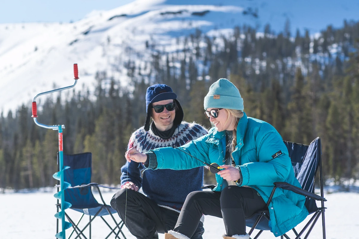 Snowmobile Safari And Ice-Fishing for Adults