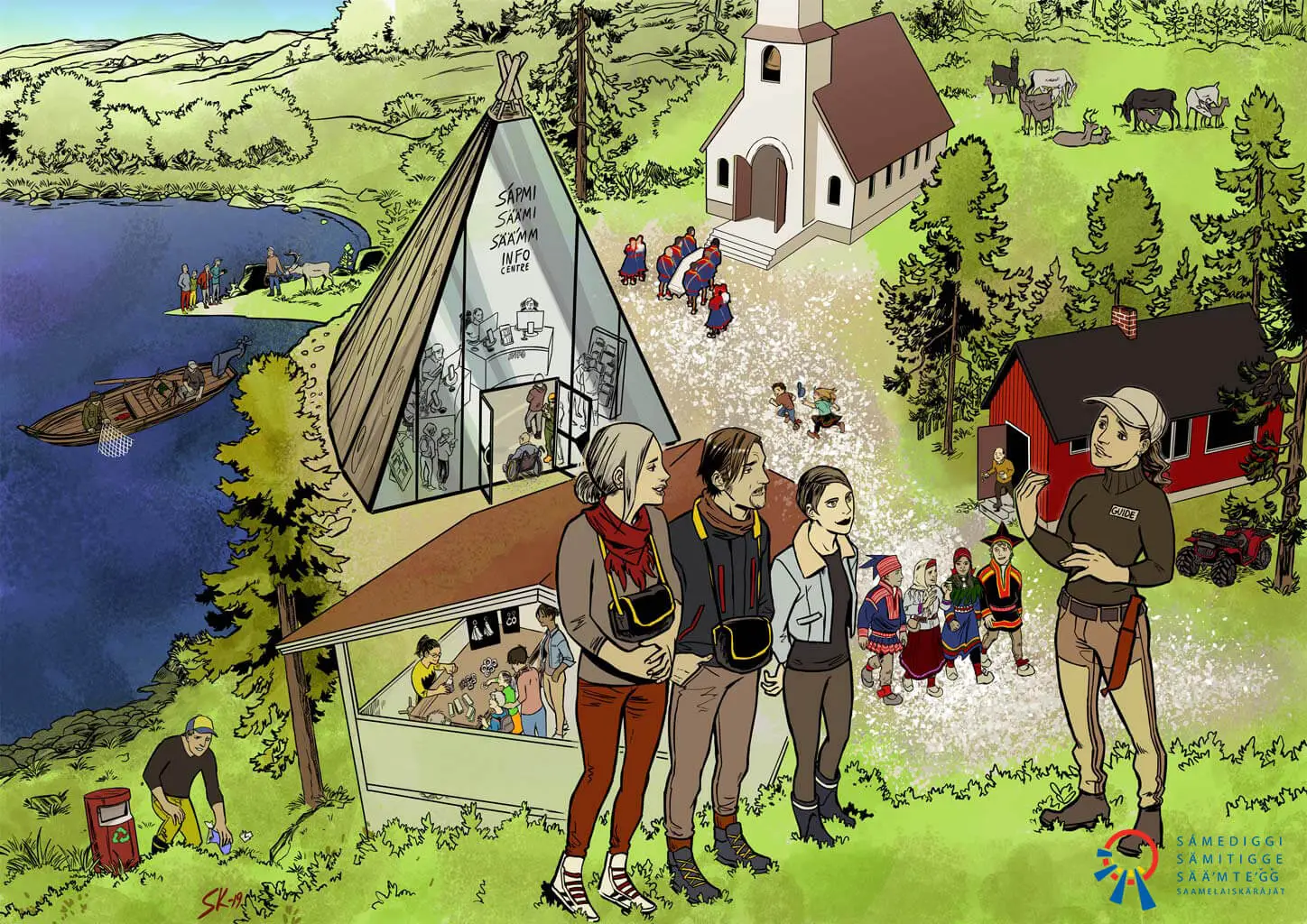Visitors Guide to Responsible Tourism in Sámi Homeland
