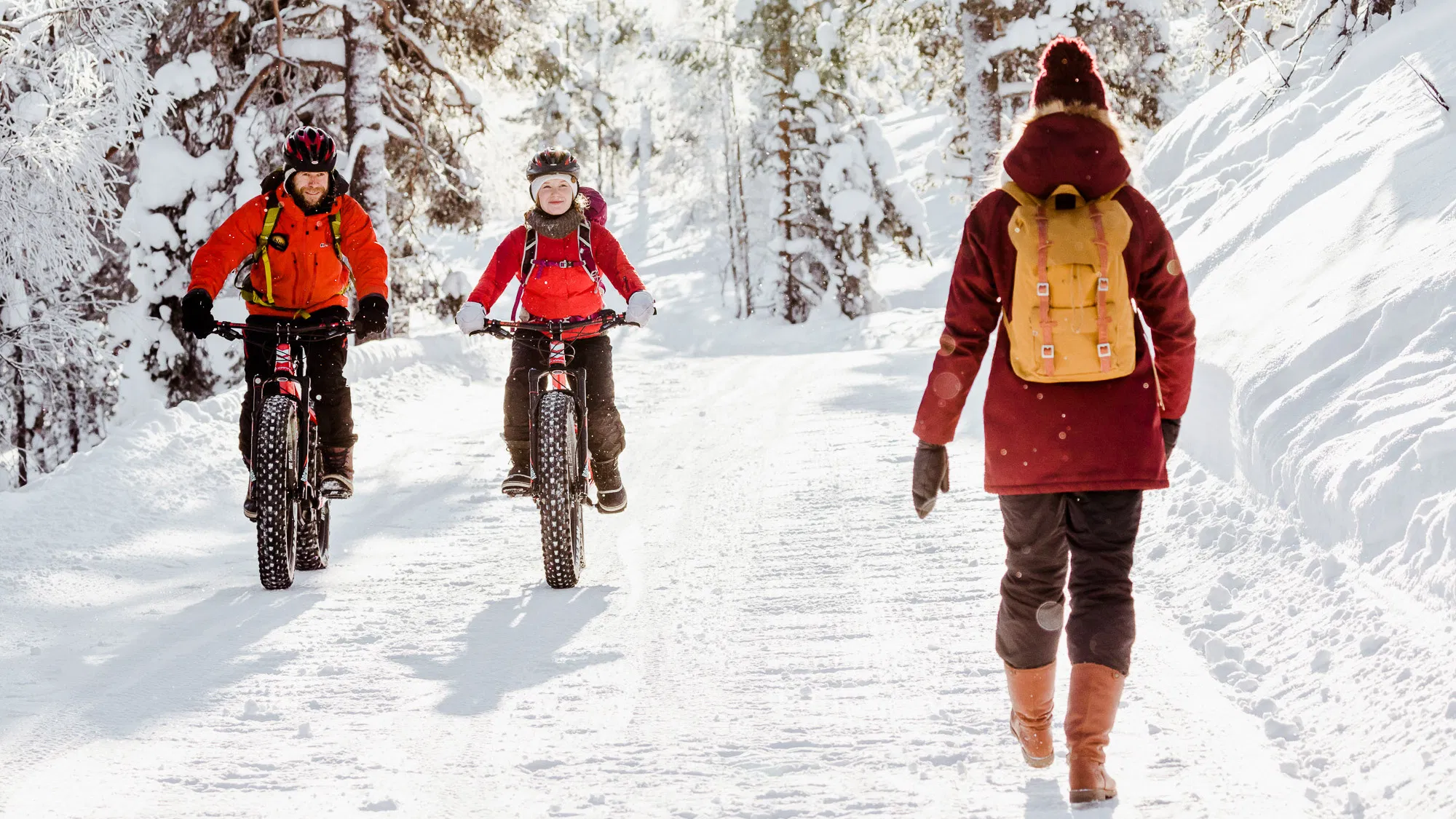 Winter Electric Fatbike Rental in Pyhä Lapland – 2, 3 or 4 hours