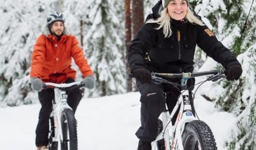Fatbike tour in Pyhä Luosto national park