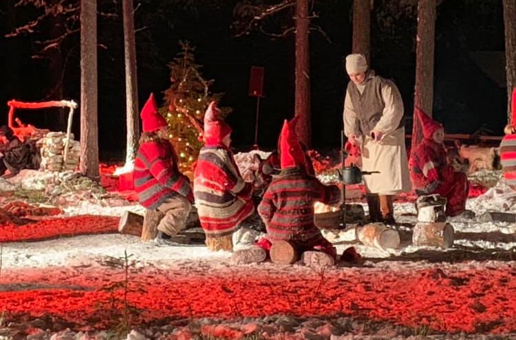 Christmas and Joulu fantasy Rovaniemi Lapland