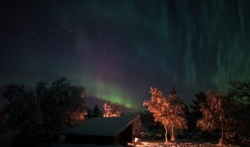 Polar life - aurora Saaiselkä Inari