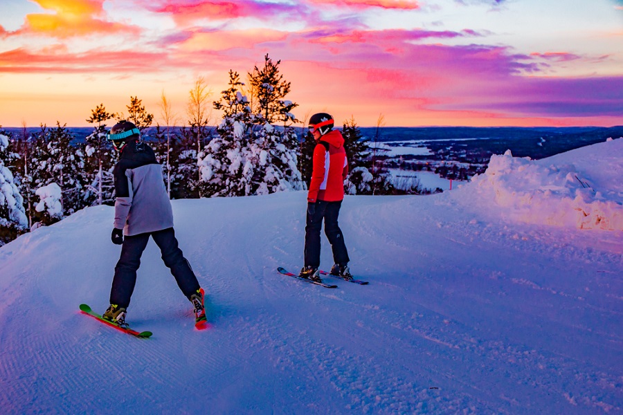 Ski holiday in Lapland- Rovaniemi Ounasvaara