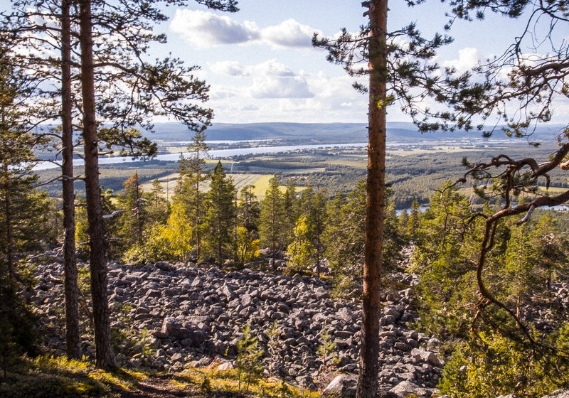 Aavasaksa fell ylitornio in Finnish Lapland