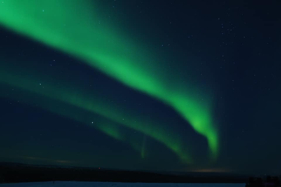 Aurora in Saariselkä Inari Ivalo Lapland