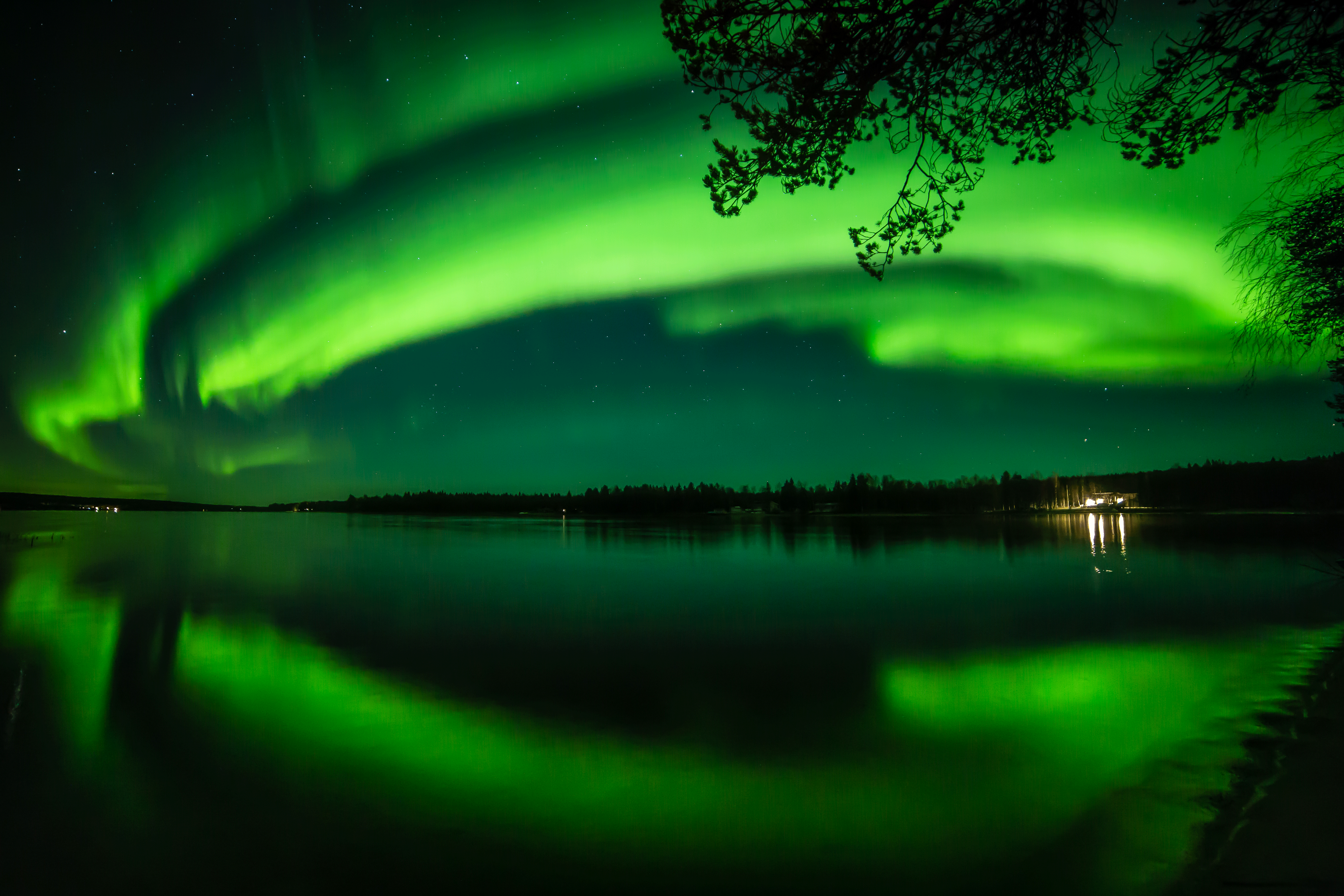 Lapland northern lights in Rovaniemi by Jasim Sarker- Visit Lapland