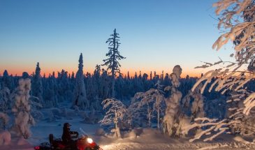 Evening Escape – Snowmobile safari and campfire- Rovaniemi - Safartica- Visit Lapland