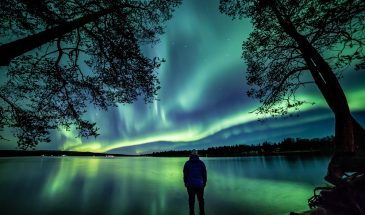 Northern Lights in the Arctic circle Rovaniemi Finland - Visit Lapland By Jasim Sarker