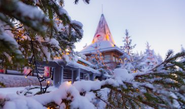 Santa Claus Village Rovaniemi christmas snow winter lapland arctic circle Finland by Jasim Sarker
