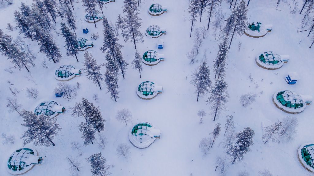 Igloo accommodaation Kakslauttanen Finnish Lapland By Jasim Sarker