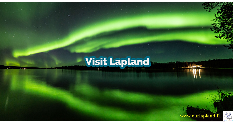 Visit Lapland northern lights in Rovaniemi Finland - aurora borealis By Jasim Sarker