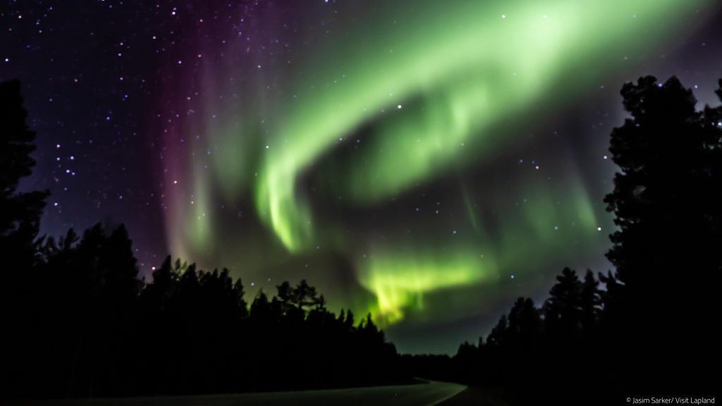 aurora in lapland finland- northern lights Muonio Kittilä Ylläs by Jasim Sarker