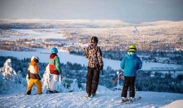 Ounasvaara Skiing, Lapland finland