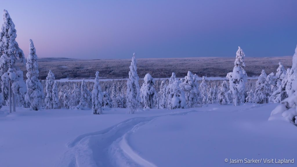 Lapland winter polar night finland by Jasim Sarker - Visit Lapland