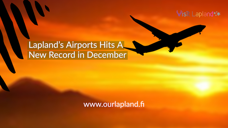 Lapland airports record in December