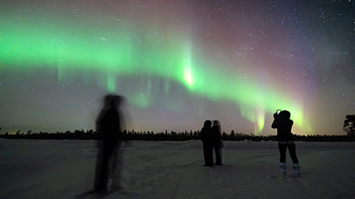 Aurora in Rovaniemi Lapland By Jasim Sarker